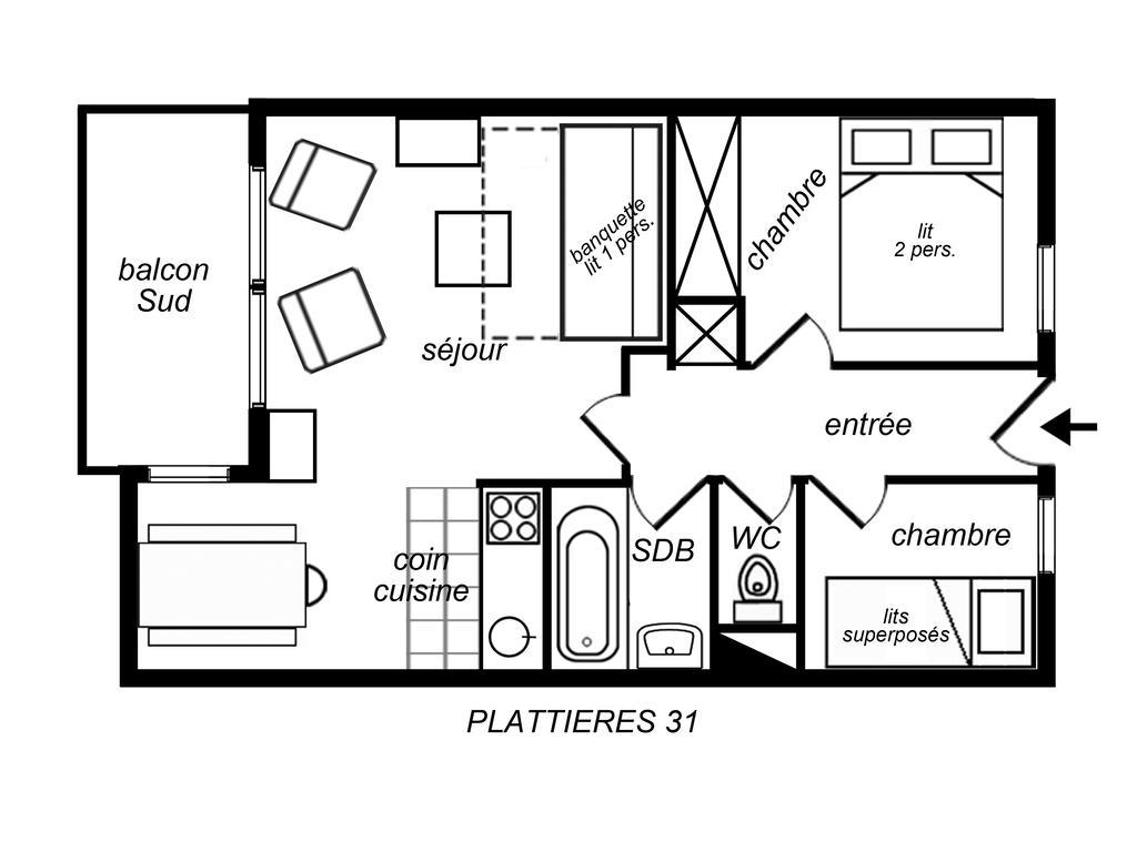 Residence Plattieres Méribel Dış mekan fotoğraf